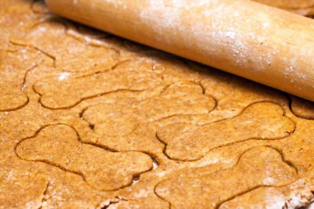 View of Homemade Grain Free Peanut Butter Dog Treat - K9 Rocks