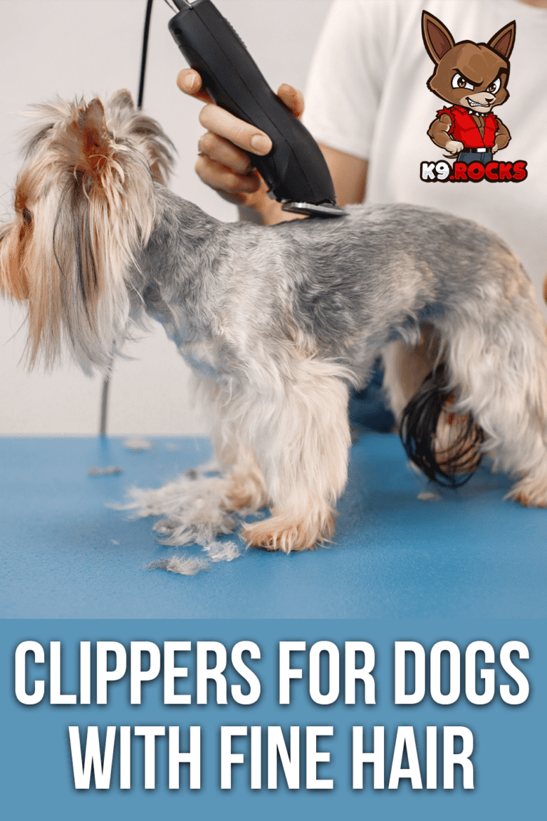 Clippers For Dogs With Fine Hair - K9 Rocks - Durable Dog Clippers For Curly Tuned Dogs